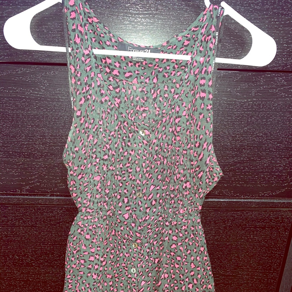 Forever 21 cheetah print top